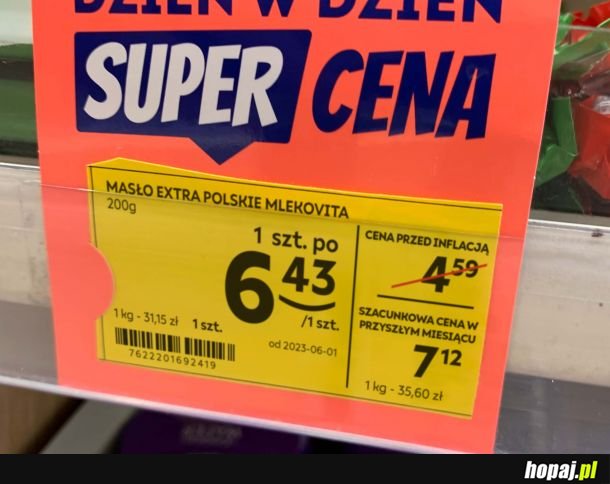 Nowe ceny kreślone