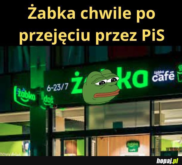 Smutna żabka 