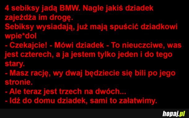 Sebiksy w bmw