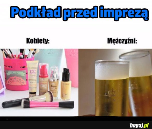 PODKŁAD PRZED IMPREZĄ