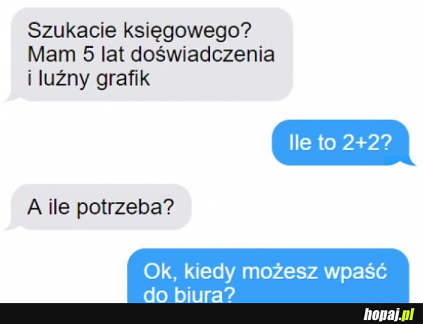 Potrzebny księgowy 