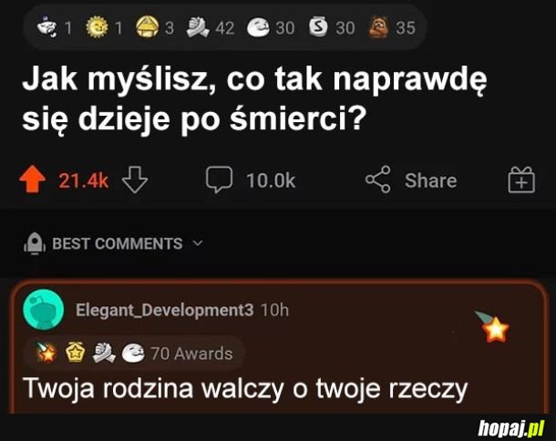 Co się dzieje po śmierci