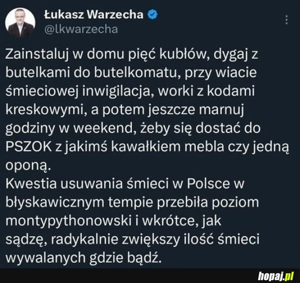 Problem ze śmieciami