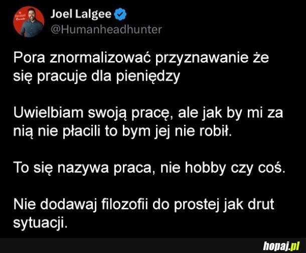 Pora to znormalizować