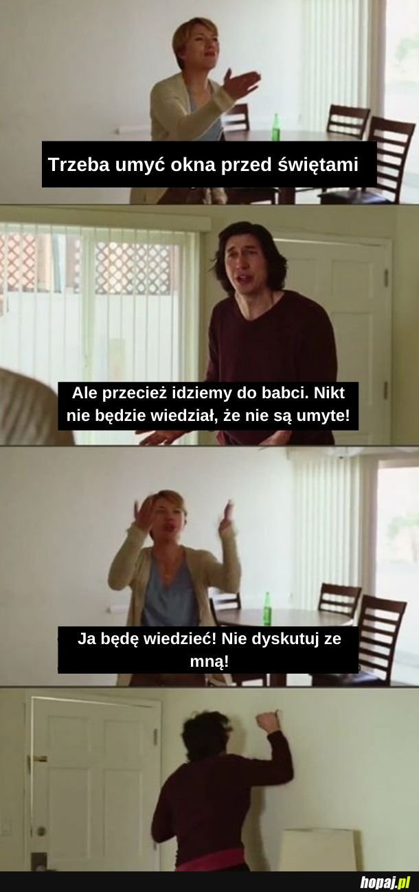 Tymczasem w każdym polskim domu...