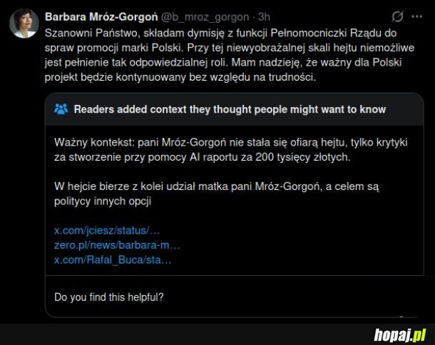 Społeczność widzi to inaczej