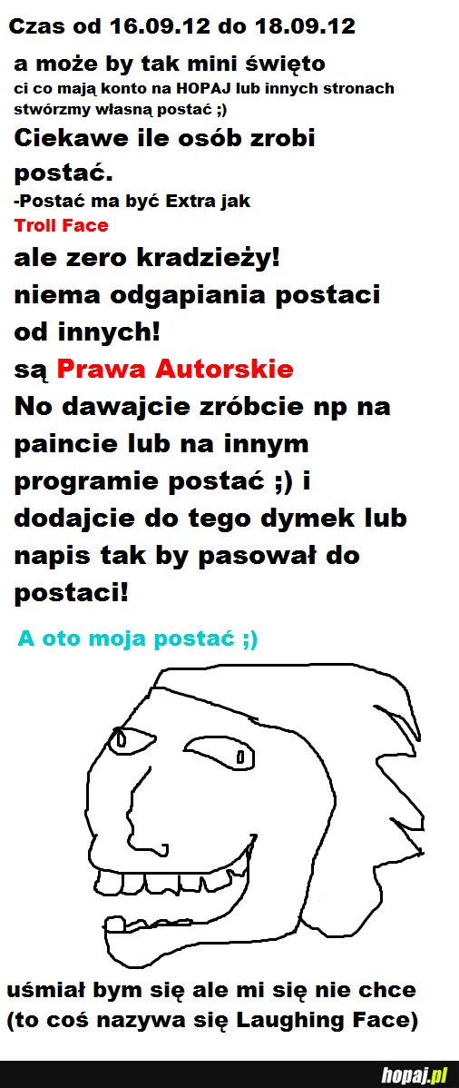 Kto się dołączy, by stworzyć postać i dodać ją na hopaj?