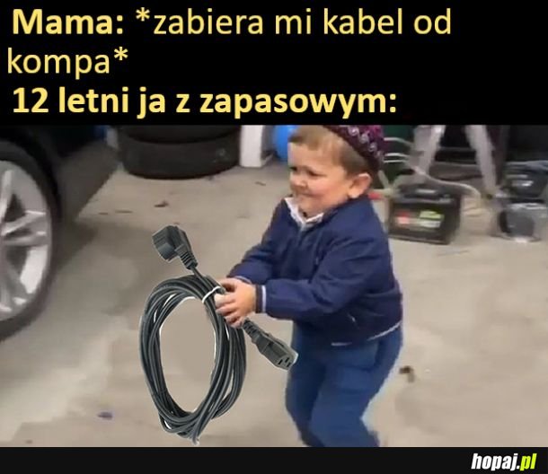 Zapasowy kabel