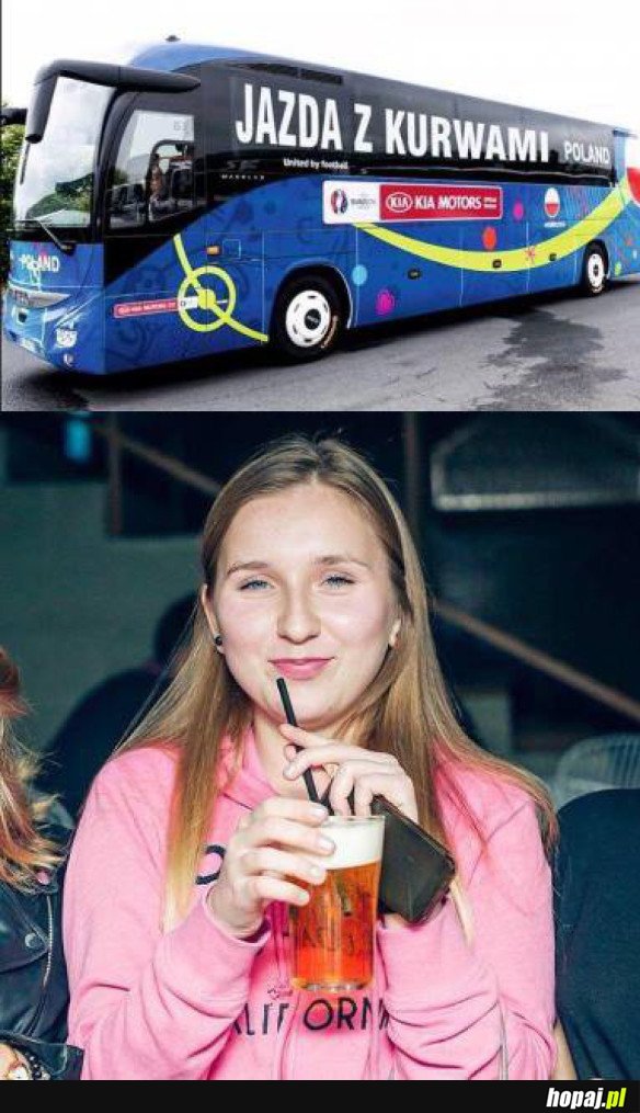 Autobus Polaków na Euro