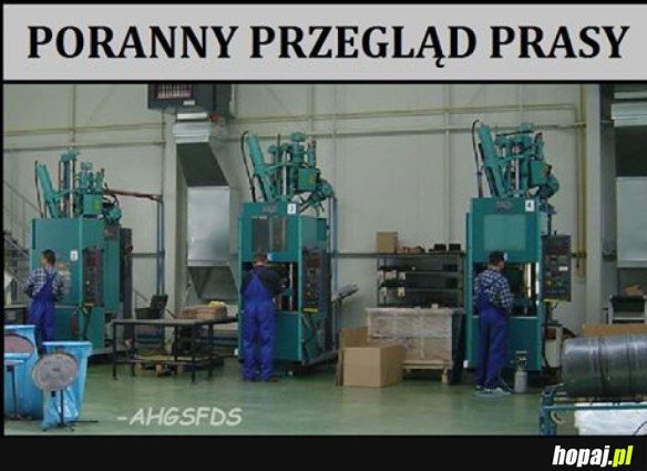 PORANNY PRZEGLĄD PRASY