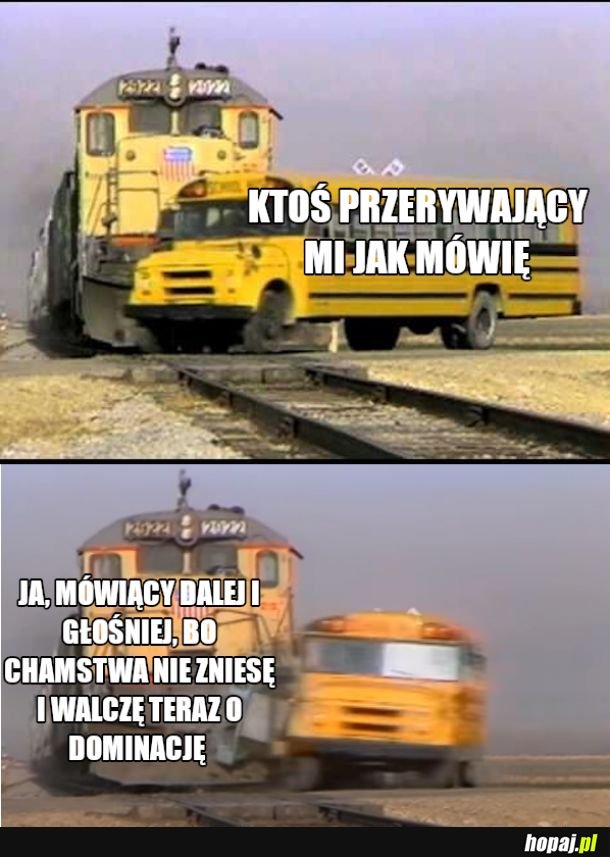 Przekrzyczę cię wieśniaku