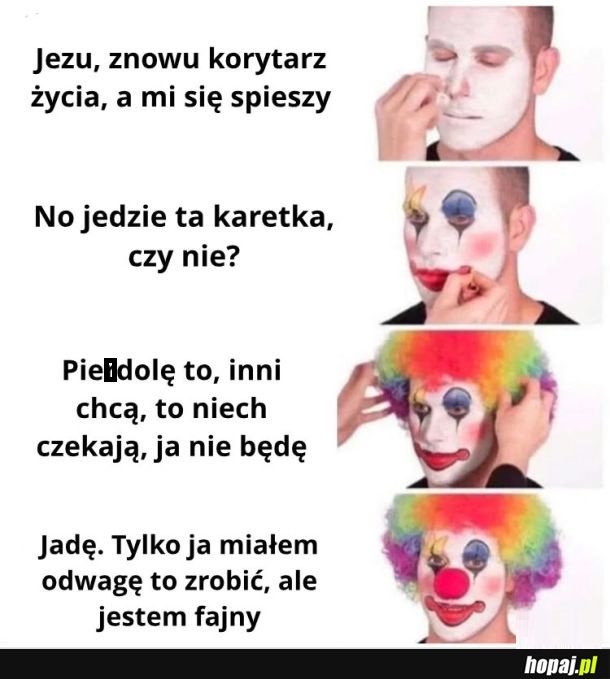 Klaun i tyle