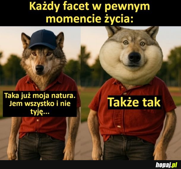 Jesz i nie tyjesz aż tu nagle...