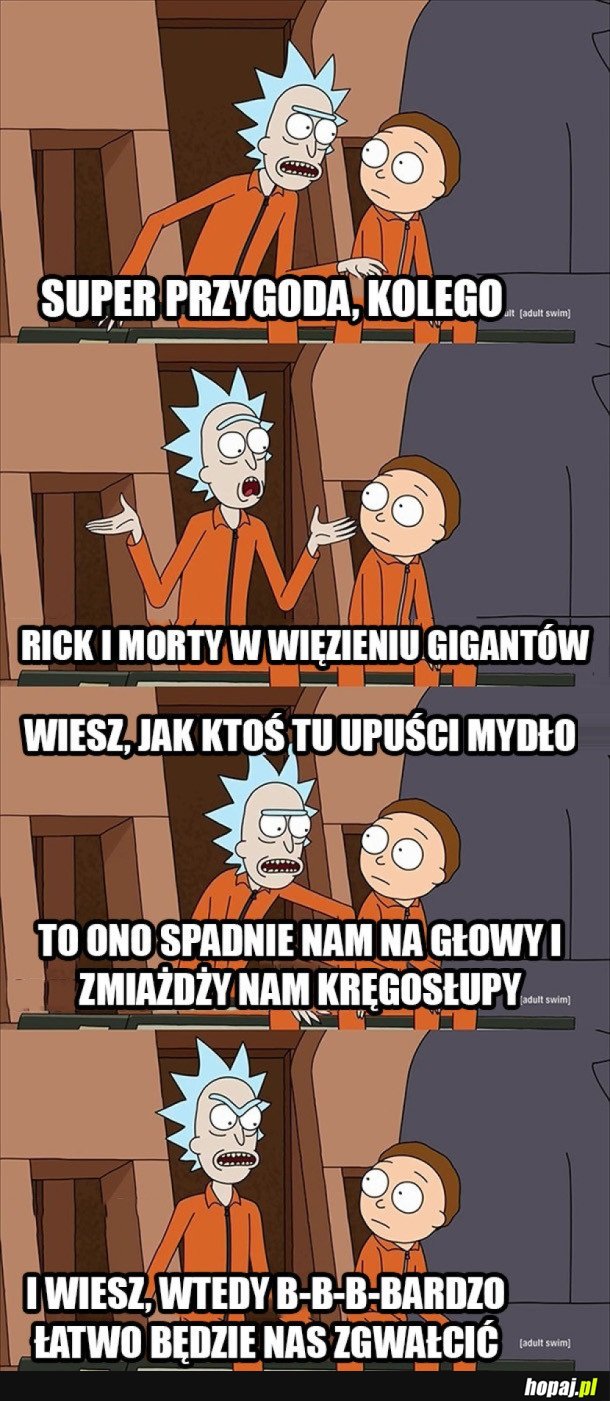 RICK I MORTY W WIĘZIENIU GIGANTÓW