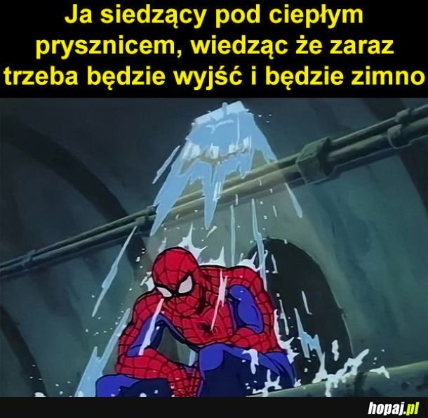 Ciepły prysznic