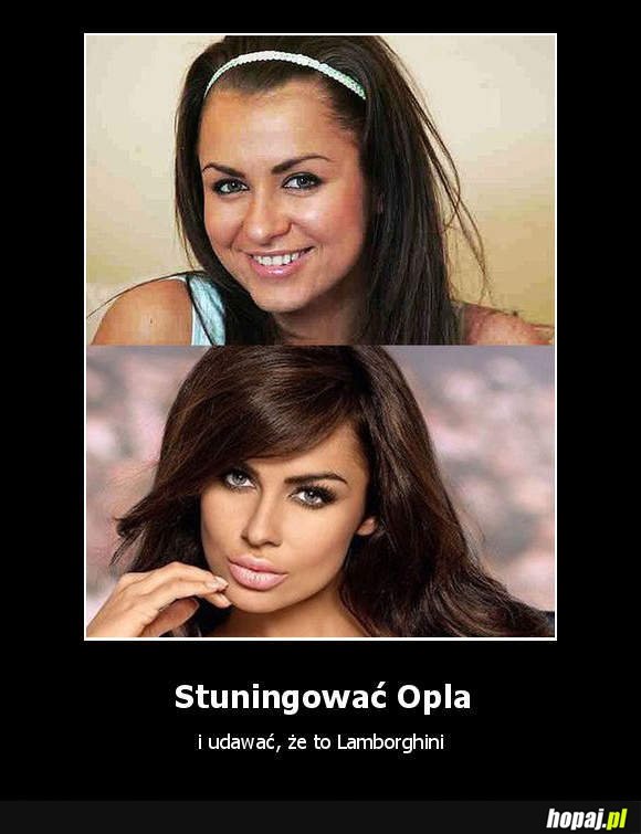 Stuningowany Opel