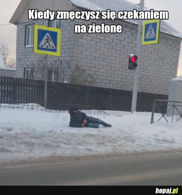 Zmęczony...