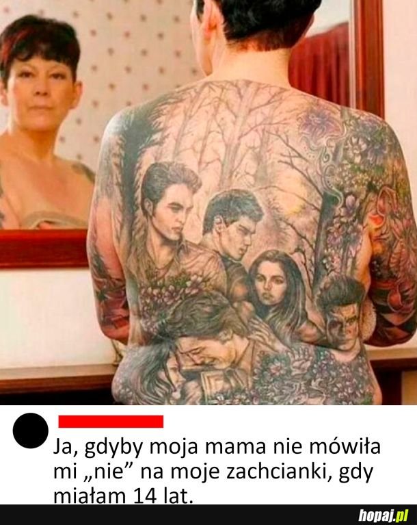 Dzięki mamo, że mnie przed tym uchroniłaś