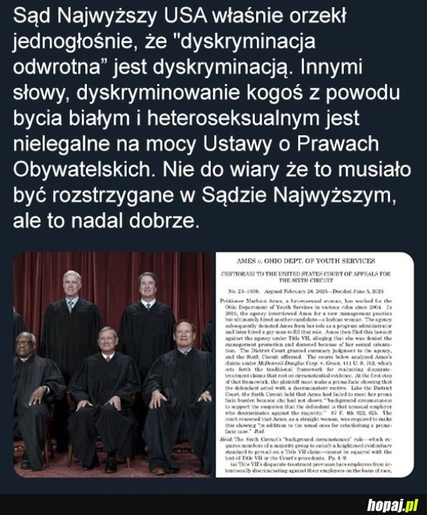 Niesamowite, że sąd musiał to rozstrzygnąć