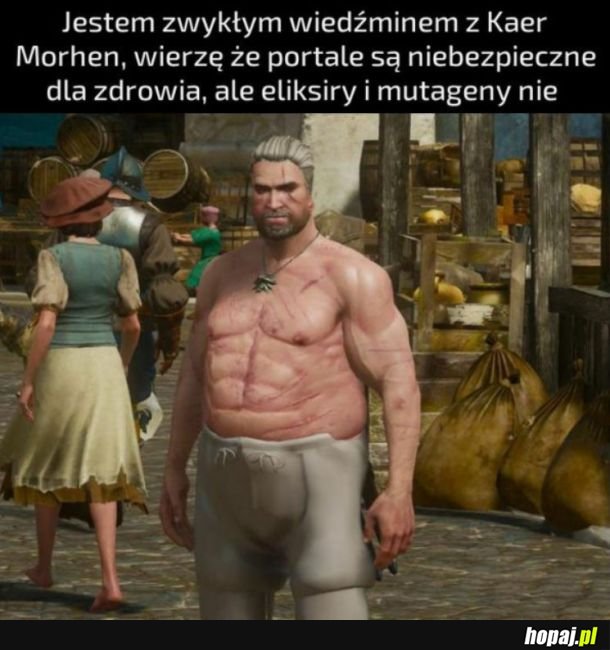 Jestem zwykłym wiedźminem