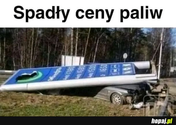 Spadły