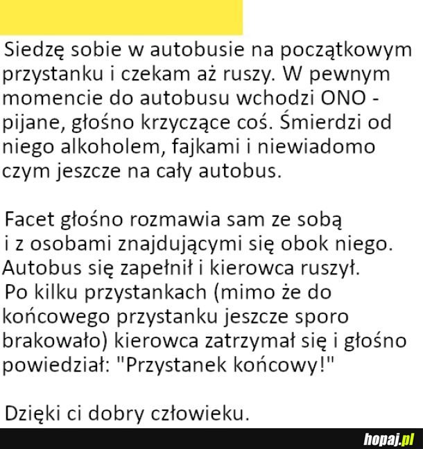 Dzięki dobry człowieku