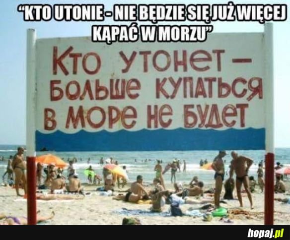 Na ruskiej plaży