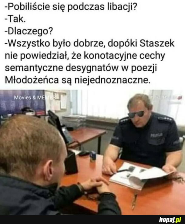 Staszek sam się prosił.