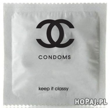 Condoms, keep it classy