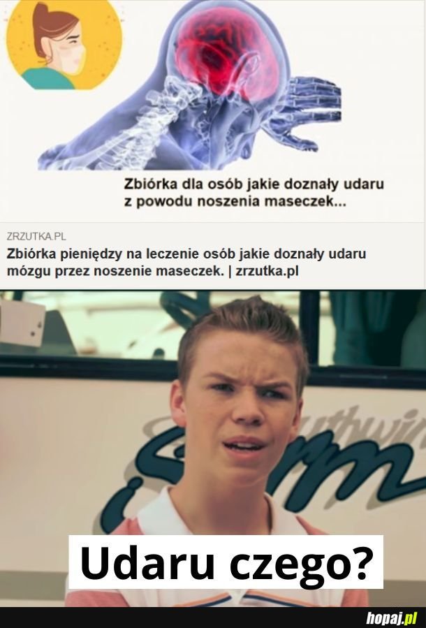 Nie można mieć udaru czegoś, czego się nie ma