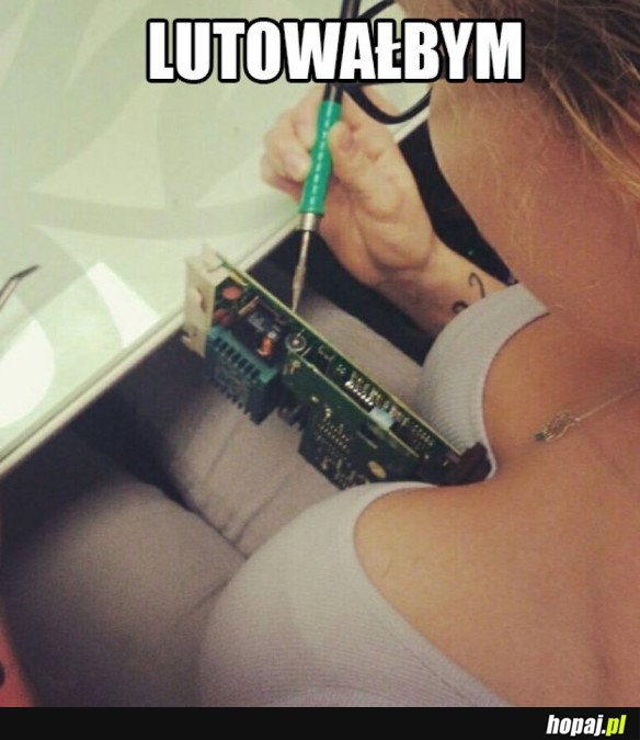 Lutowałbym