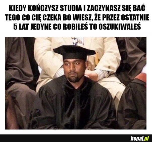 PRZERAŻAJĄCY MOMENT W ŻYCIU STUDENTA