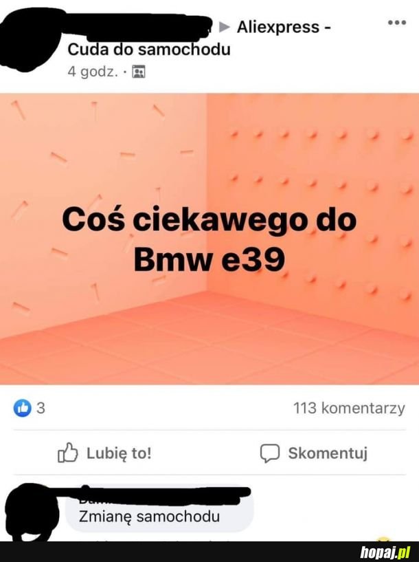 Coś ciekawego do beemki