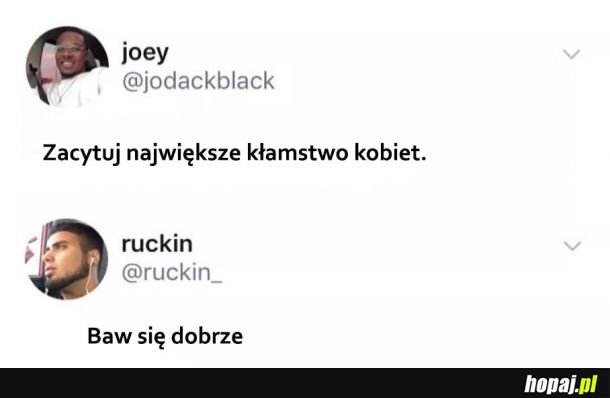 Kłamstwo kobiet