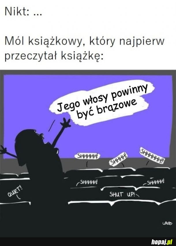 Ostatnimi czasy nie tylko kolor włosów się nie zgadza
