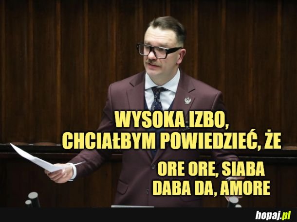 Mądrego to aż miło posłuchać. 