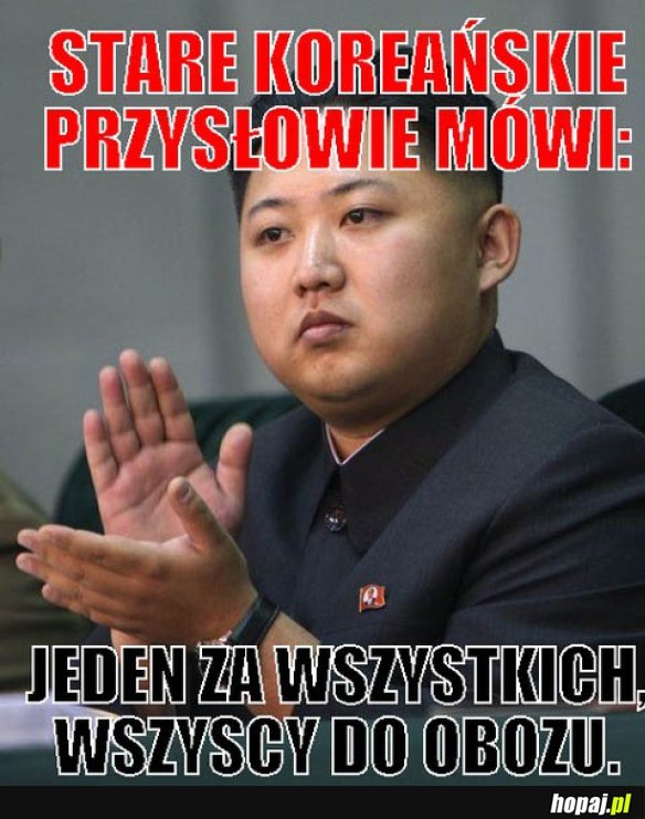 Koreańskie przysłowie
