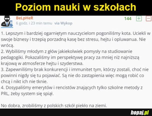 Poziom nauki