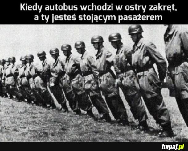 W autobusie