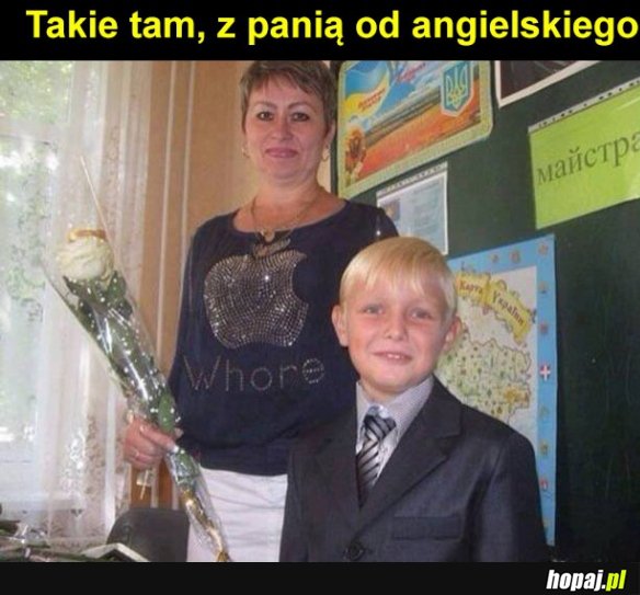 Takie tam z nauczycielką