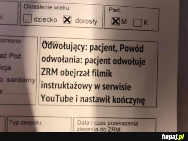 Filmik instruktażowy