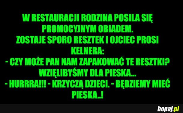 W RESTAURACJI