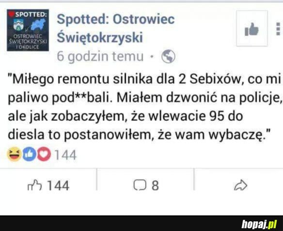 Powodzenia chłopaki