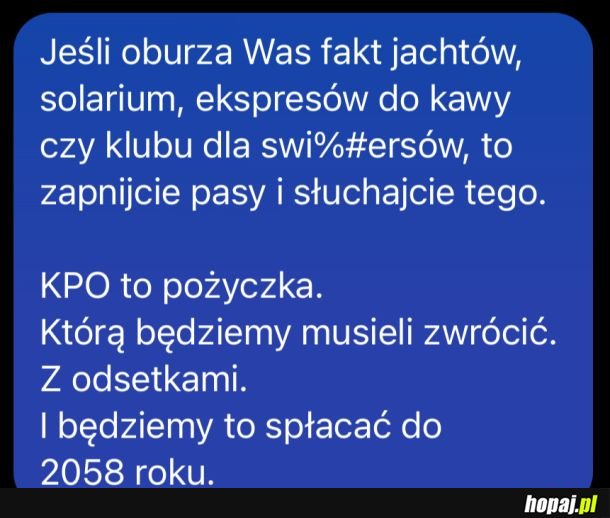 Tusk: zawsze miałem łeb do interesów