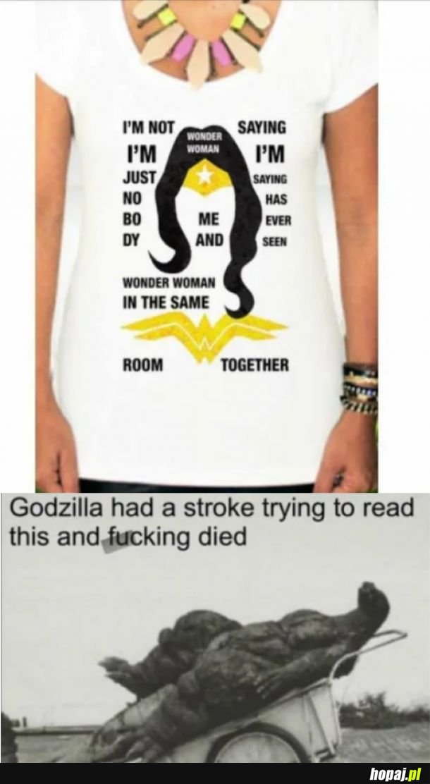Biedna Godzilla