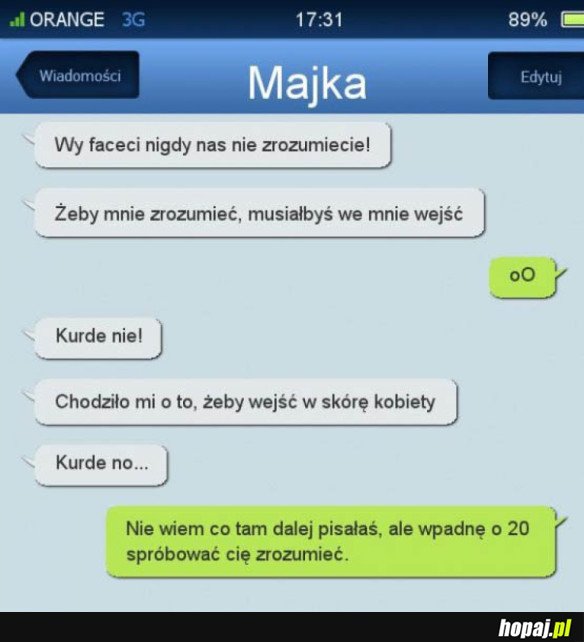 POSTARAM SIĘ CIEBIE ZROZUMIEĆ